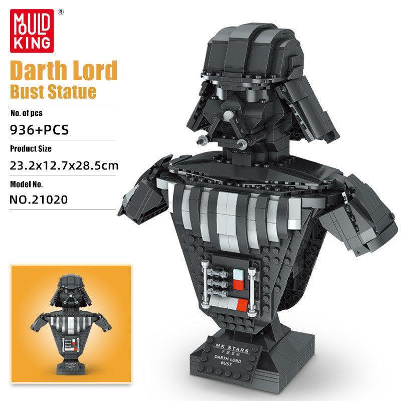 Mould King - Darth Lord Bust Statue Building Blocks Set