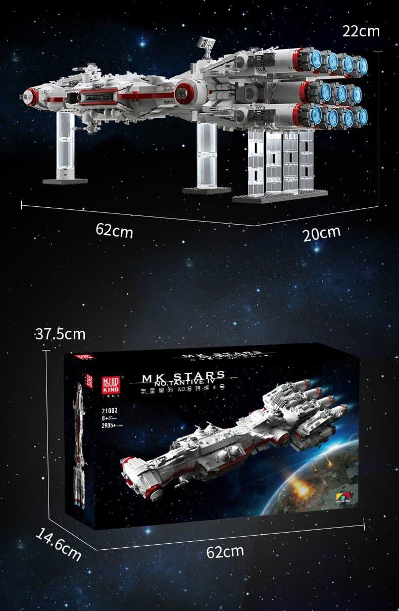 Mould King - MK Stars Tantive IV Building Blocks Set