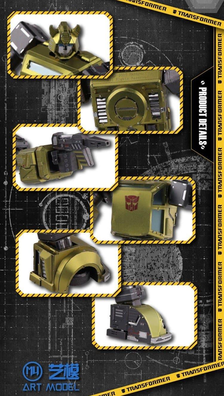 MU Model - Transformers Bumblebee Metal Assembly Kit - inshobby.com