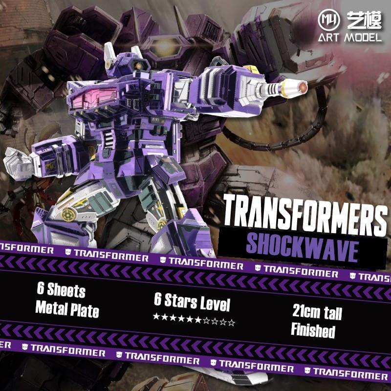 MU Model - Transformers Shockwave Metal Assembly Kit