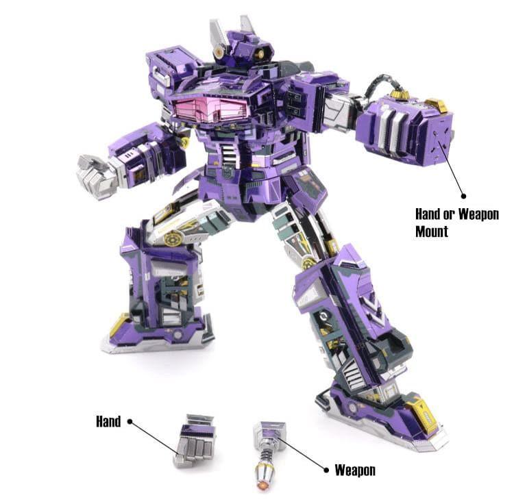MU Model - Transformers Shockwave Metal Assembly Kit