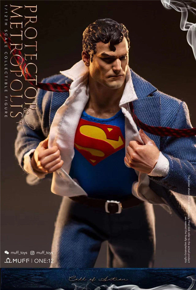 Muff Toys - 1:12 Protector of Metropolis Action Figure - inshobby.com