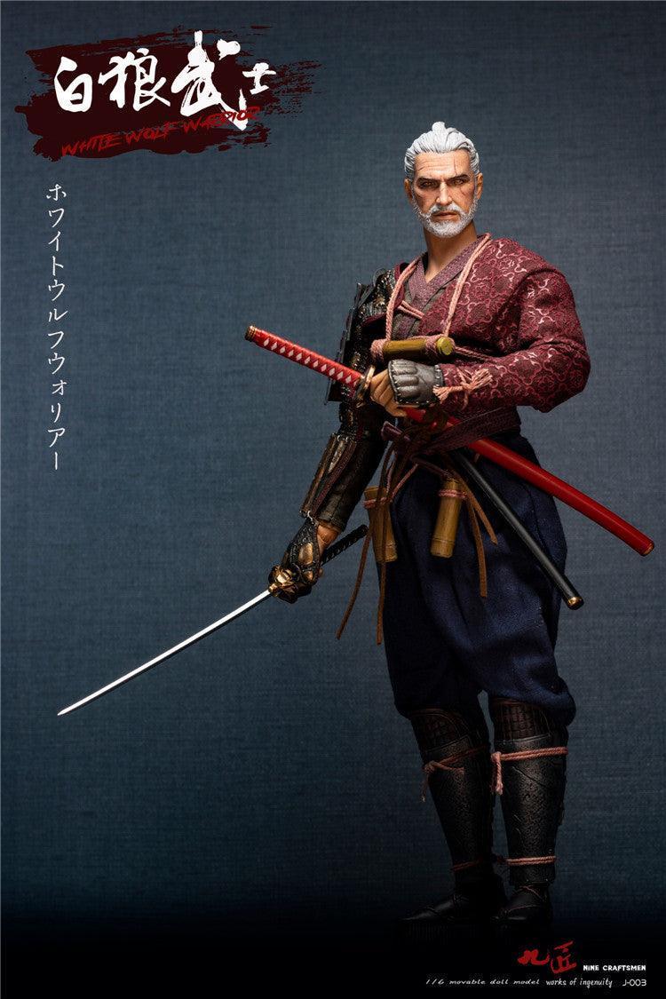 Nine Craftsmen - 1:6 White Wolf Warrior Action Figure - inshobby.com