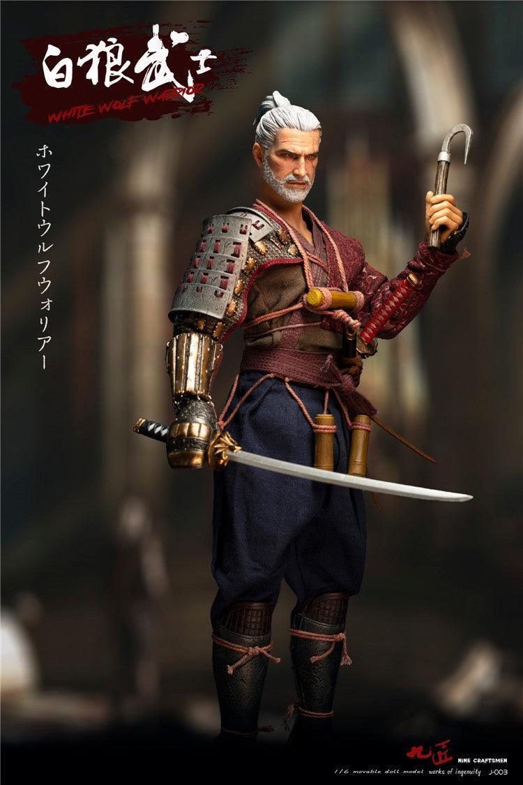 Nine Craftsmen - 1:6 White Wolf Warrior Action Figure - inshobby.com