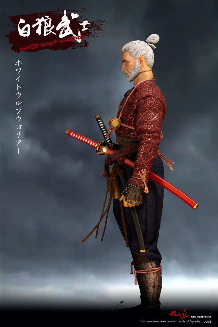 Nine Craftsmen - 1:6 White Wolf Warrior Action Figure - inshobby.com