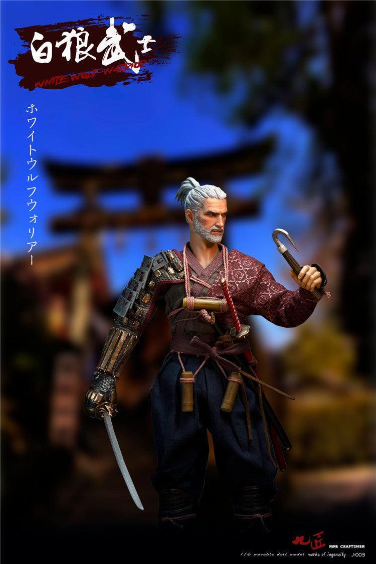 Nine Craftsmen - 1:6 White Wolf Warrior Action Figure - inshobby.com