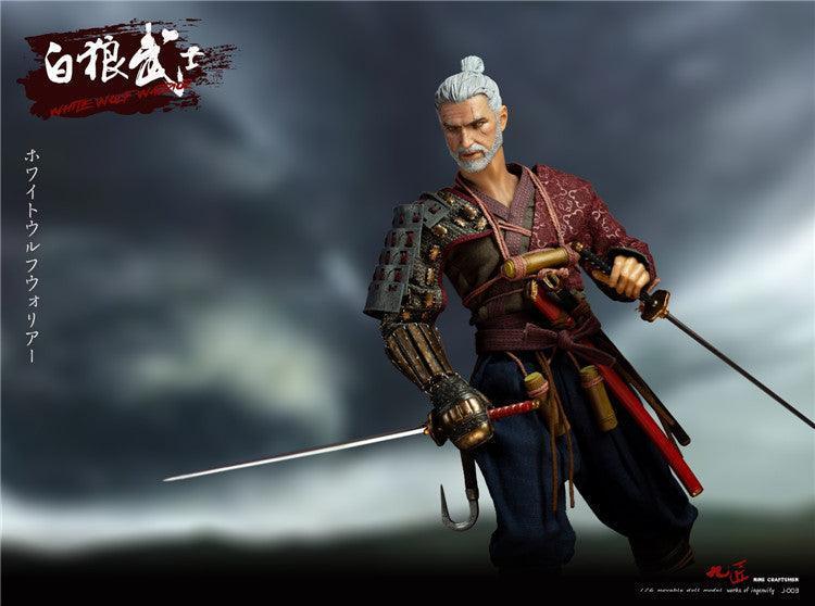 Nine Craftsmen - 1:6 White Wolf Warrior Action Figure - inshobby.com