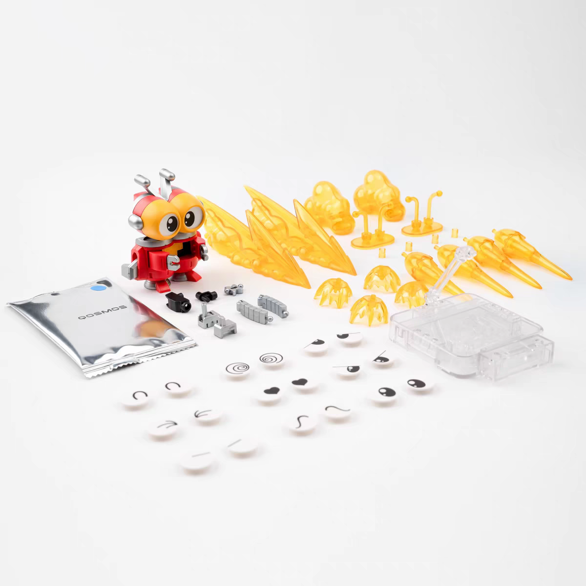 Orange Cat - Qosmos Tobimasky & Dendenroller Assembly Kit - inshobby.com