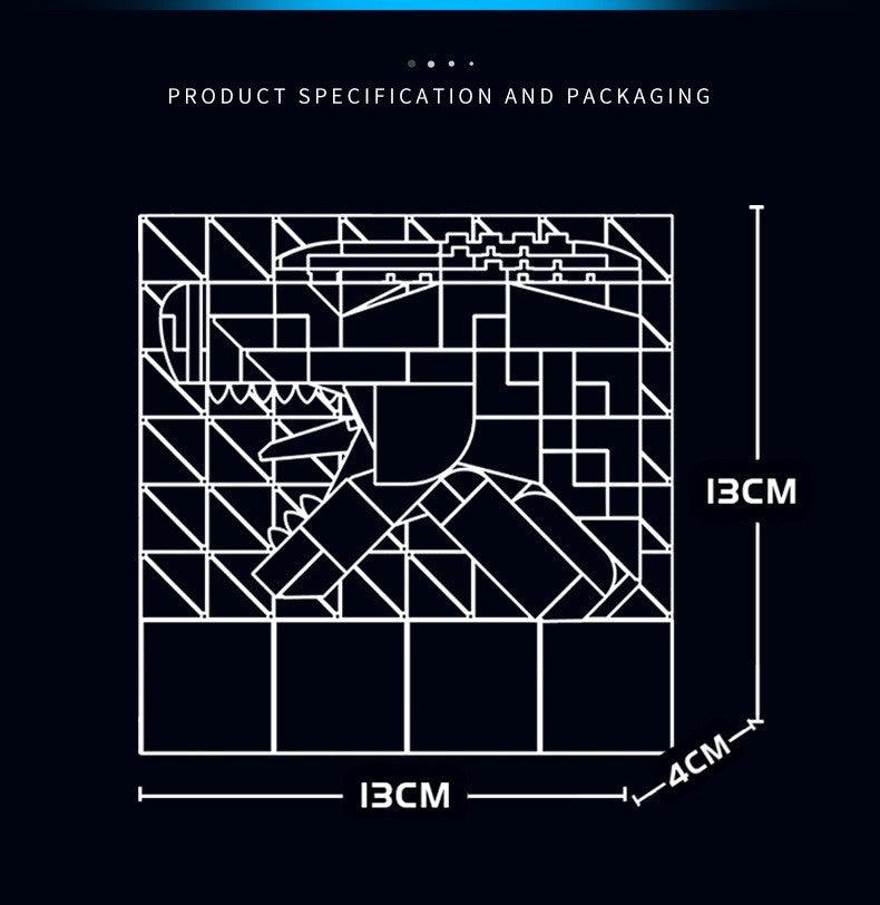 Panlos - Godzilla 3D Photo Frame Building Blocks - inshobby.com