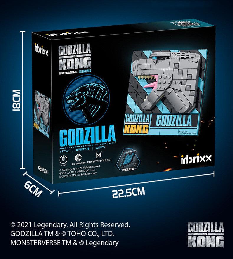 Panlos - Godzilla 3D Photo Frame Building Blocks - inshobby.com