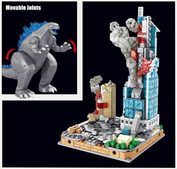 Panlos - Godzilla City Battle Building Blocks - inshobby.com