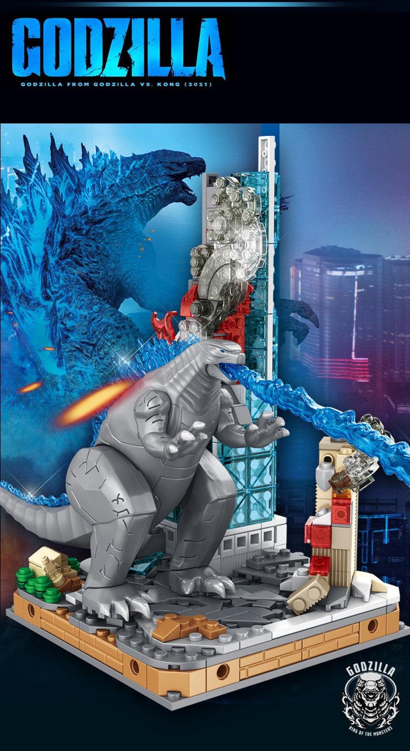 Panlos - Godzilla City Battle Building Blocks - inshobby.com