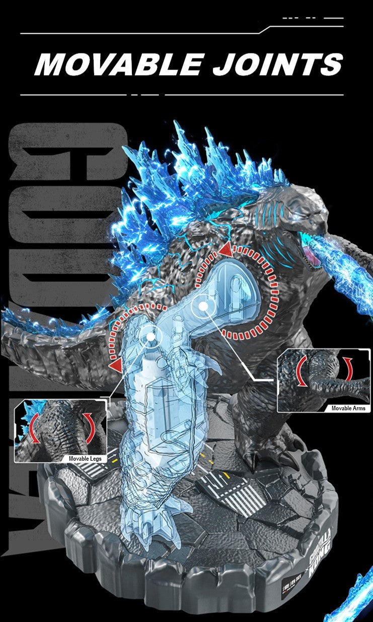 Panlos - Heat Ray Godzilla Light-Up Building Blocks - inshobby.com