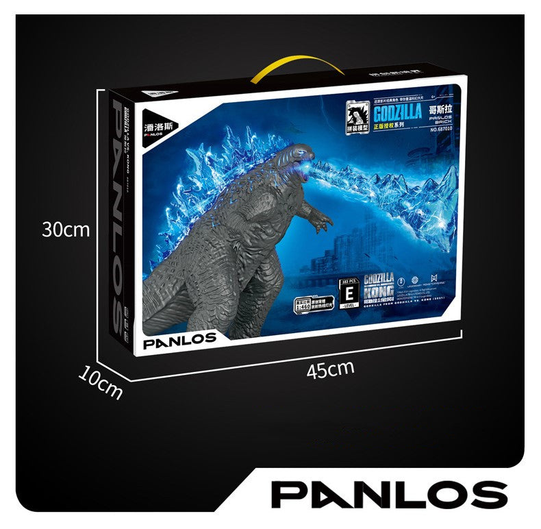Panlos - Heat Ray Godzilla Light-Up Building Blocks - inshobby.com
