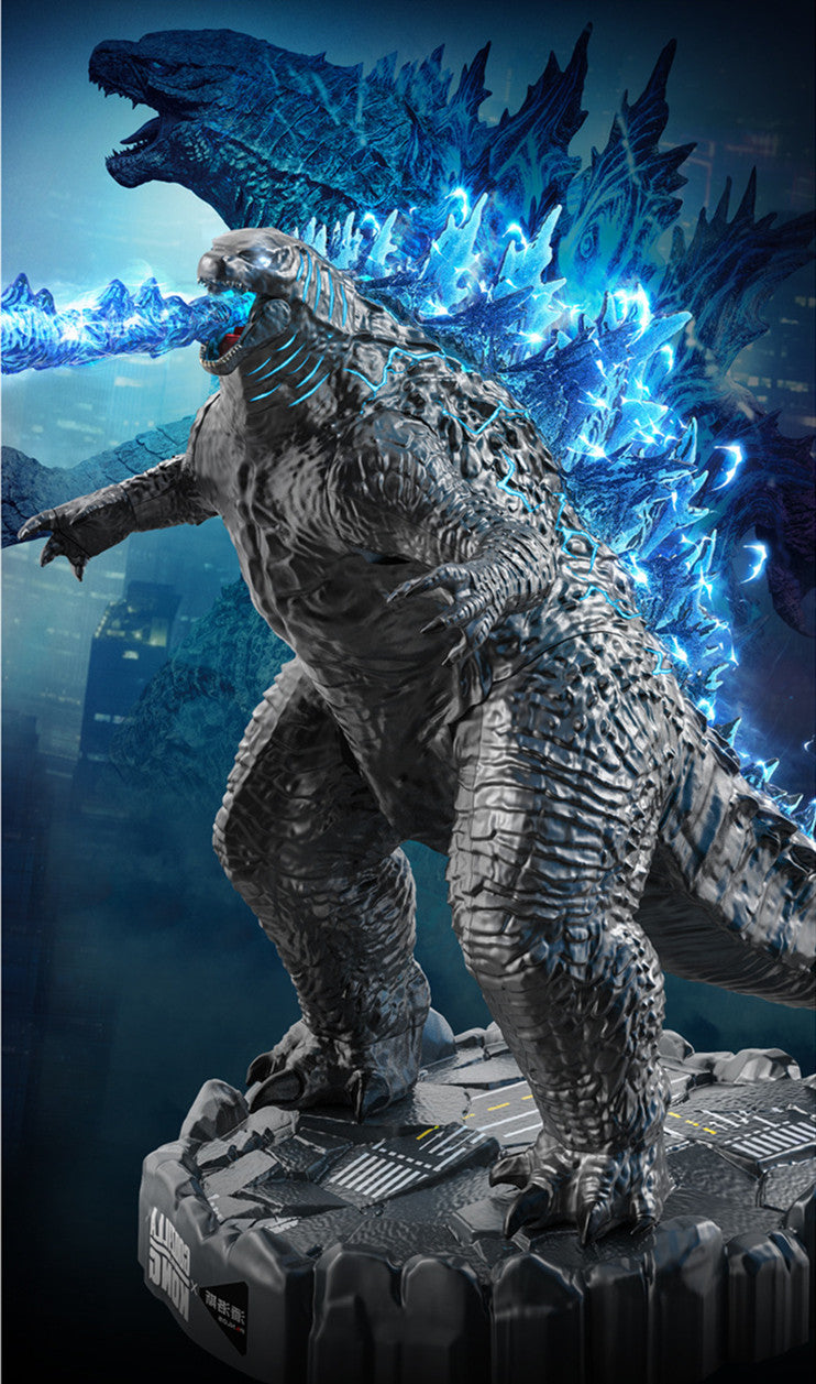 Heat Ray Godzilla Light-Up Building Blocks, image size:742x1257
