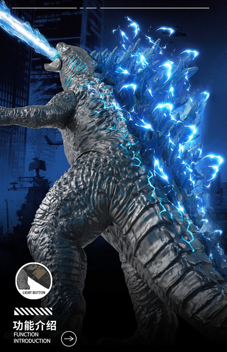 Panlos - Heat Ray Godzilla Light-Up Building Blocks - inshobby.com