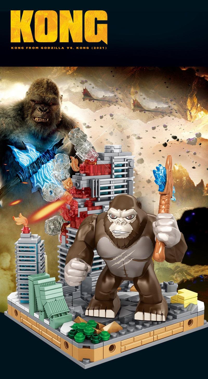 Panlos - King Kong City Battle Building Blocks - inshobby.com