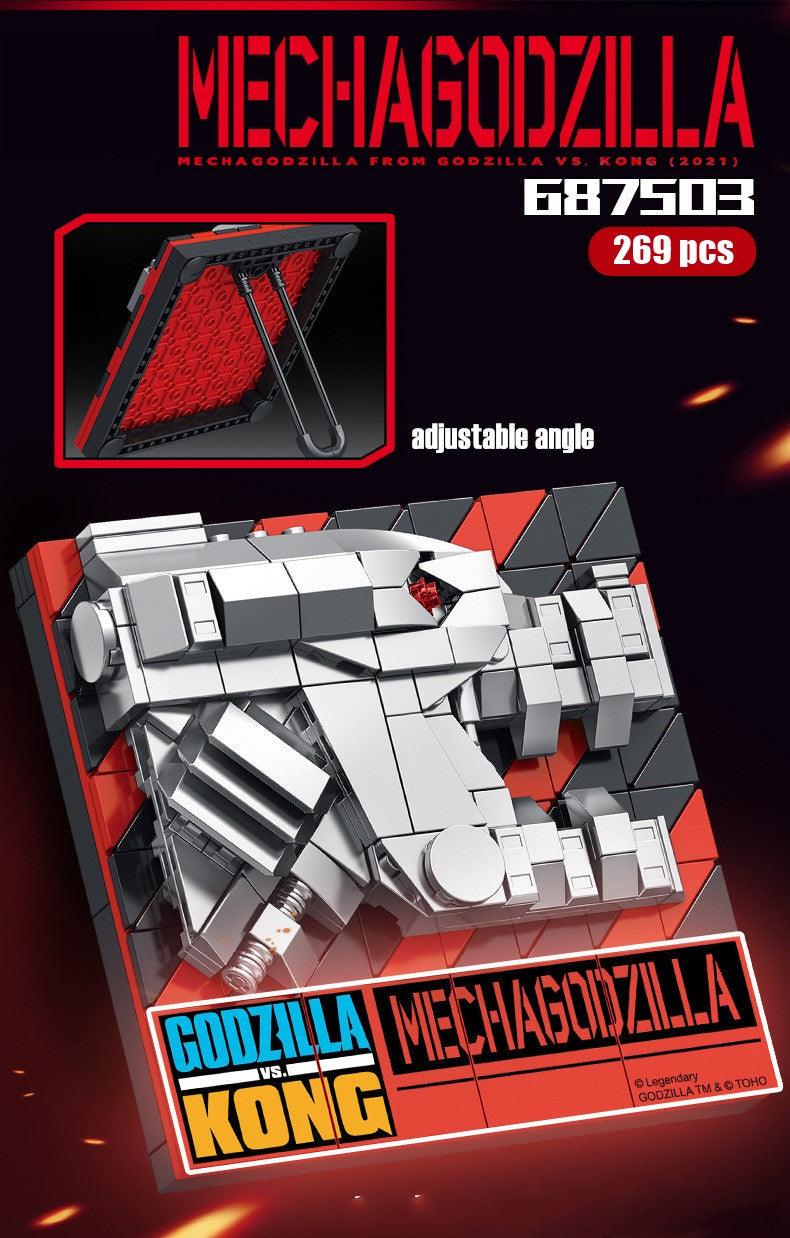 Panlos - Mecha Godzilla 3D Photo Frame Building Blocks - inshobby.com