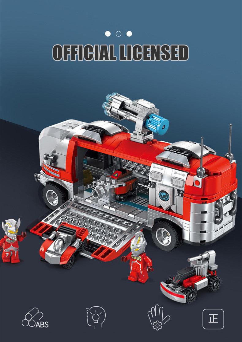 Panlos - Ultraman Mobile Chariot Building Blocks - inshobby.com
