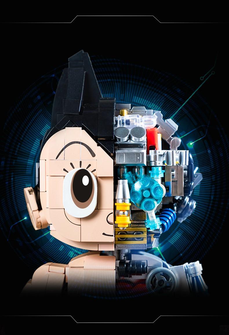 Pantasy - Astro Boy Mechanical Clear Ver Building Blocks - inshobby.com