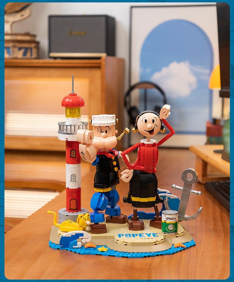 Pantasy - Popeye & Olive Oyl Building Blocks - inshobby.com