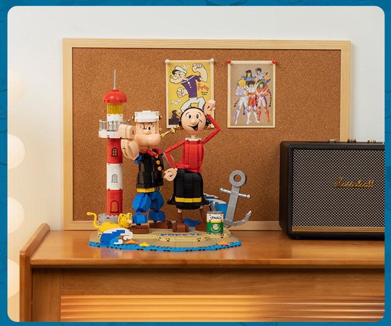 Pantasy - Popeye & Olive Oyl Building Blocks - inshobby.com