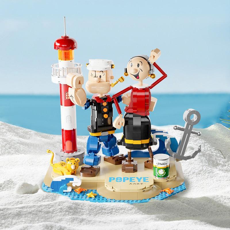 Pantasy - Popeye & Olive Oyl Building Blocks - inshobby.com