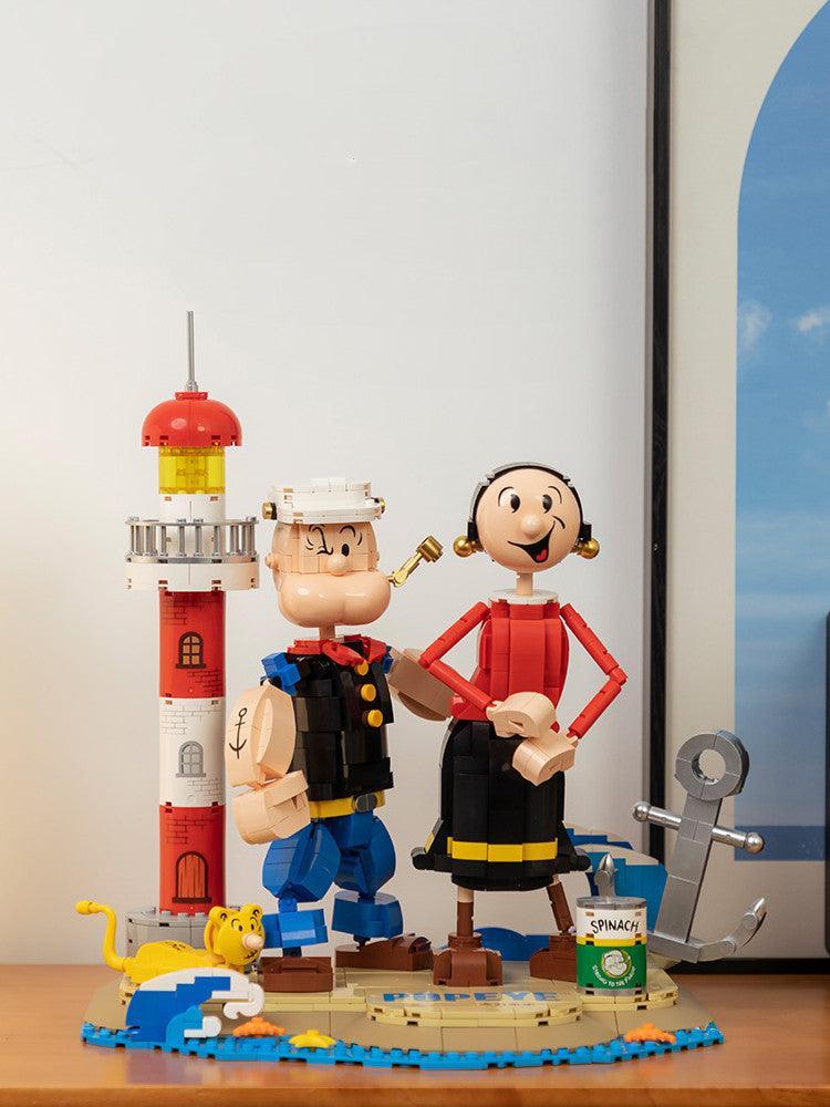 Pantasy - Popeye & Olive Oyl Building Blocks - inshobby.com