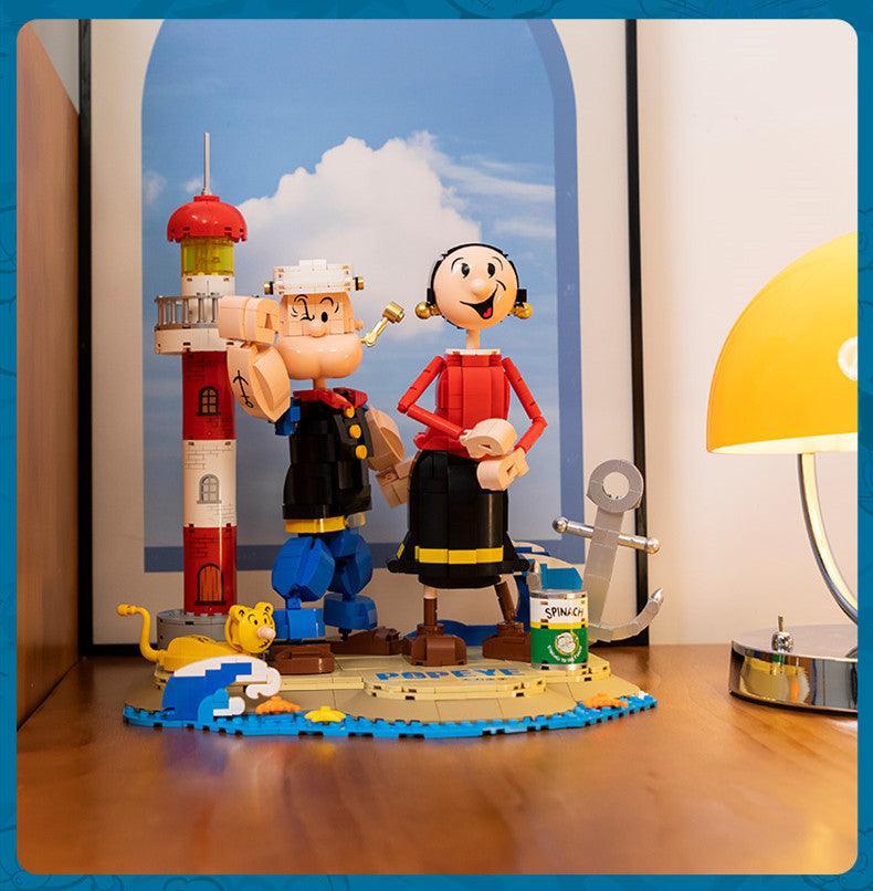 Pantasy - Popeye & Olive Oyl Building Blocks - inshobby.com