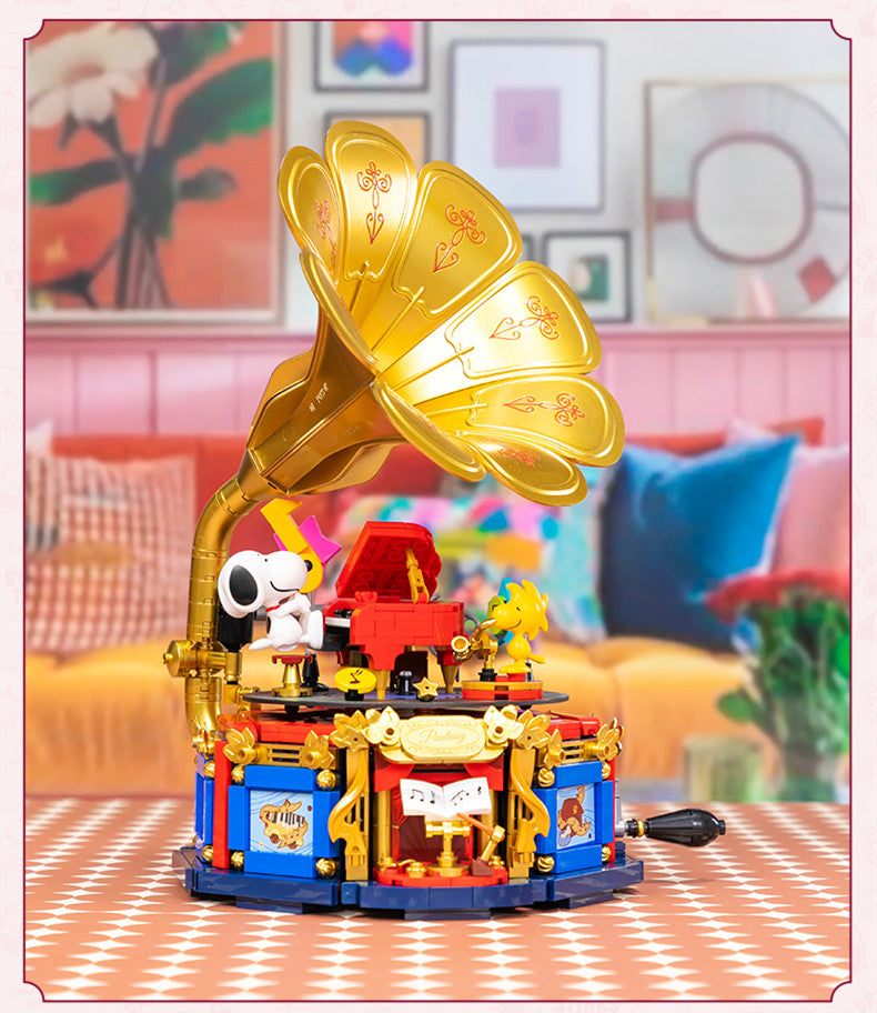 Pantasy - Snoopy Phonograph Building Blocks - inshobby.com