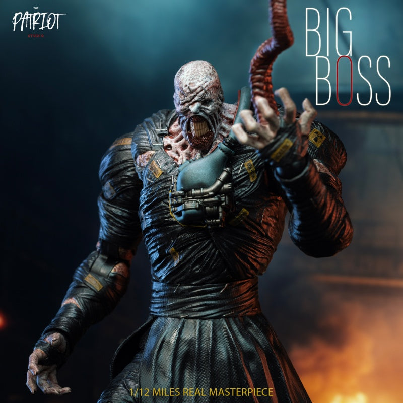【新品未開封】Patriot studio 1/12 ビッグ ボス 1:12 Big Boss Action Figure