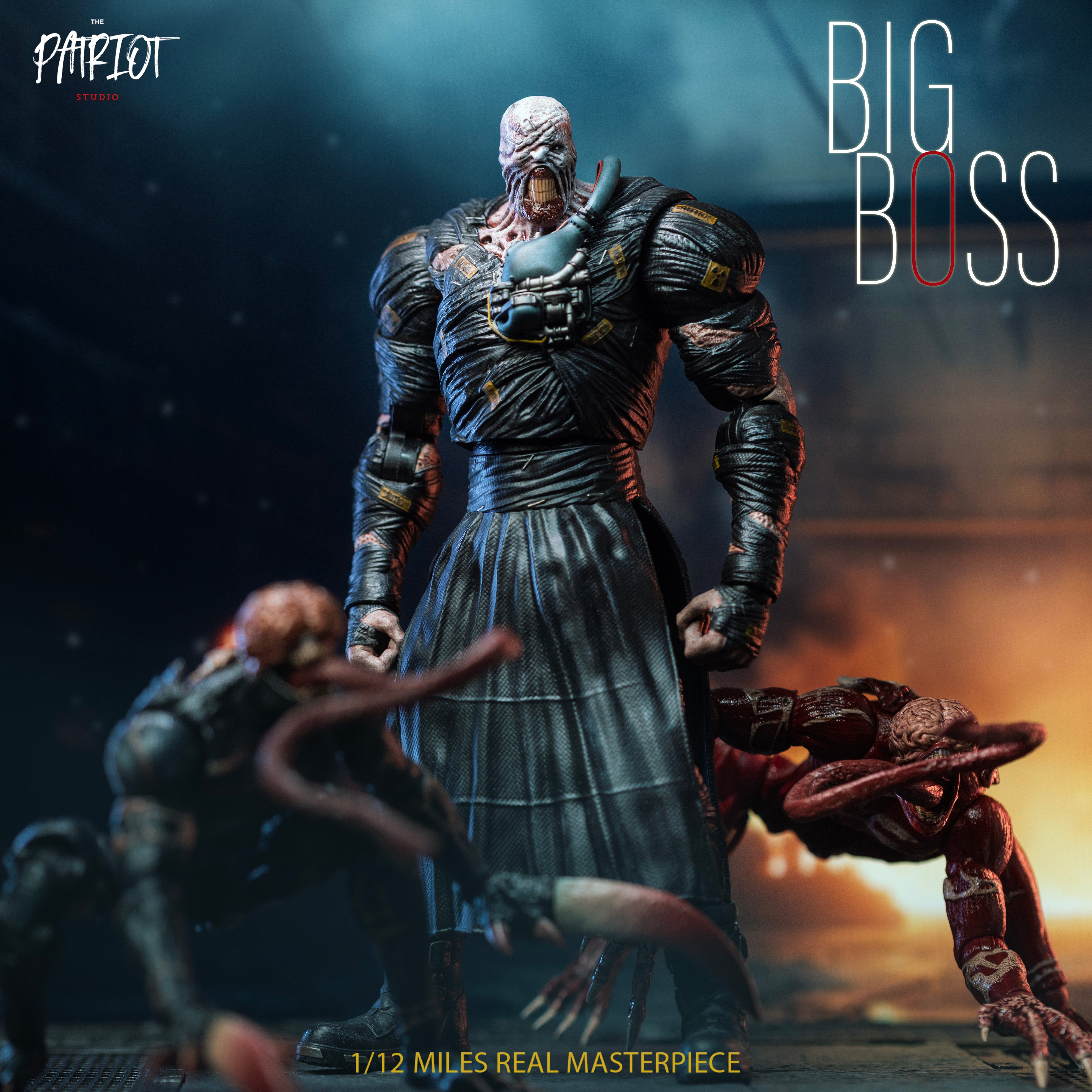 【新品未開封】Patriot studio 1/12 ビッグ ボス 1:12 Big Boss Action Figure