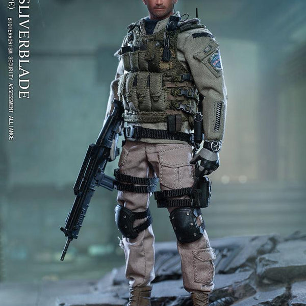 1:12 Captain Silverblade BSAA SOU (Europe) Action Figure