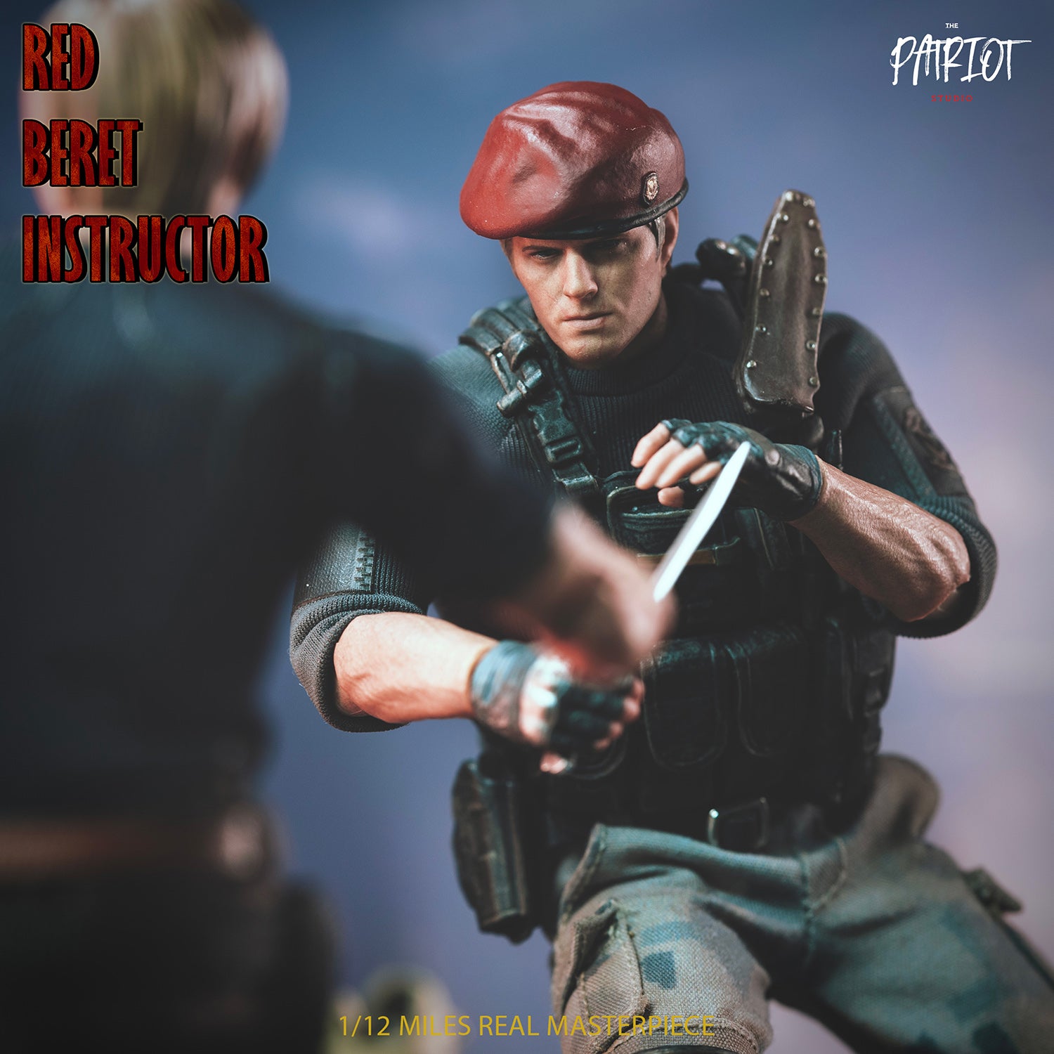 1:12 Red Beret Instructor Action Figure