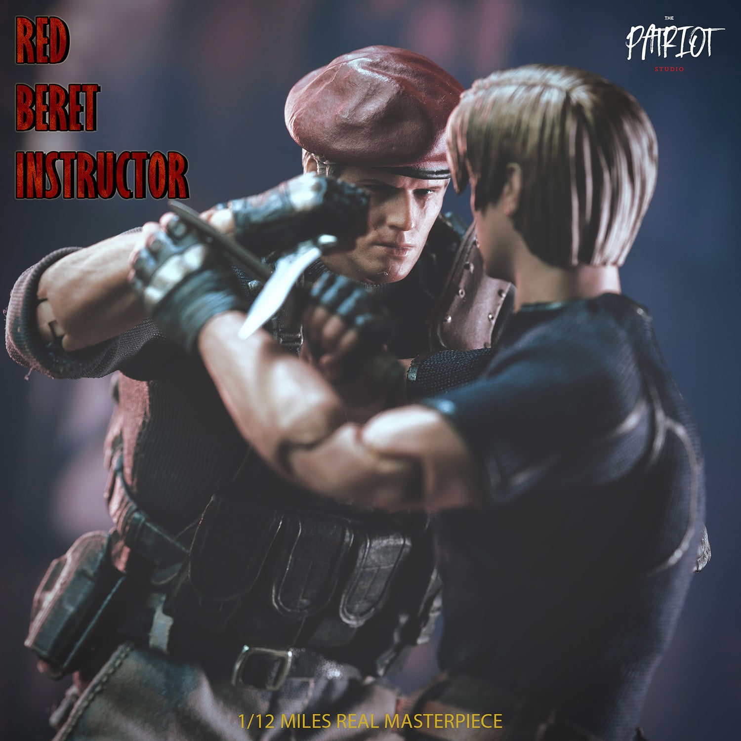1:12 Red Beret Instructor Action Figure