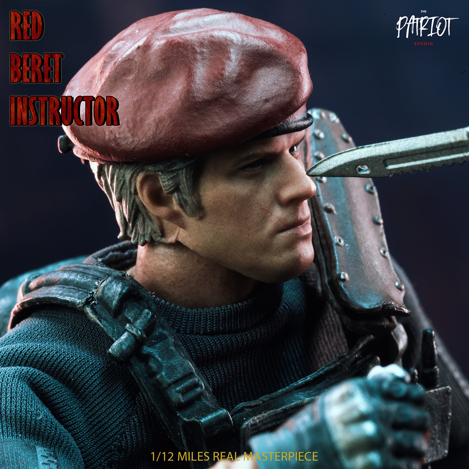 1:12 Red Beret Instructor Action Figure