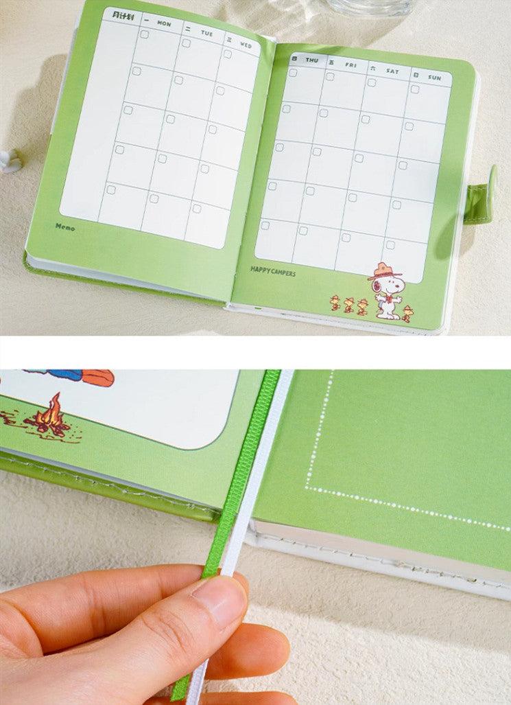 Peanuts LLC - Snoopy A5 Hard Cover Notebook Diary Organizer - inshobby.com
