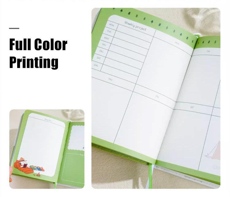 Peanuts LLC - Snoopy A5 Hard Cover Notebook Diary Organizer - inshobby.com