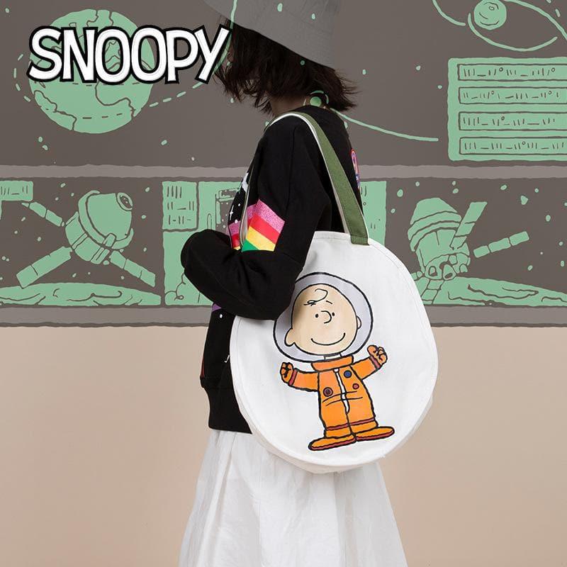 Peanuts LLC - Snoopy Astronaut Canvas Tote Bag
