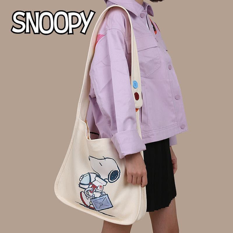 Peanuts LLC - Snoopy Canvas Messenger Bag