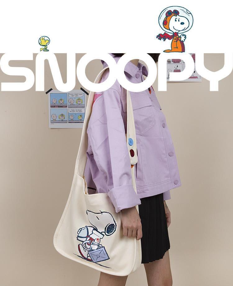 Peanuts LLC - Snoopy Canvas Messenger Bag