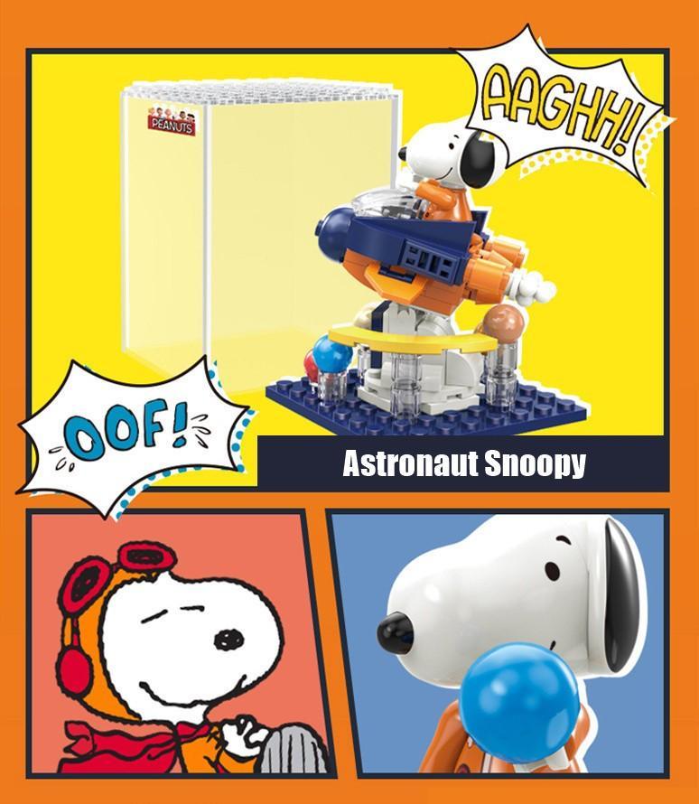 Peanuts LLC - Snoopy Linoos Building Blocks Figure Blind Box