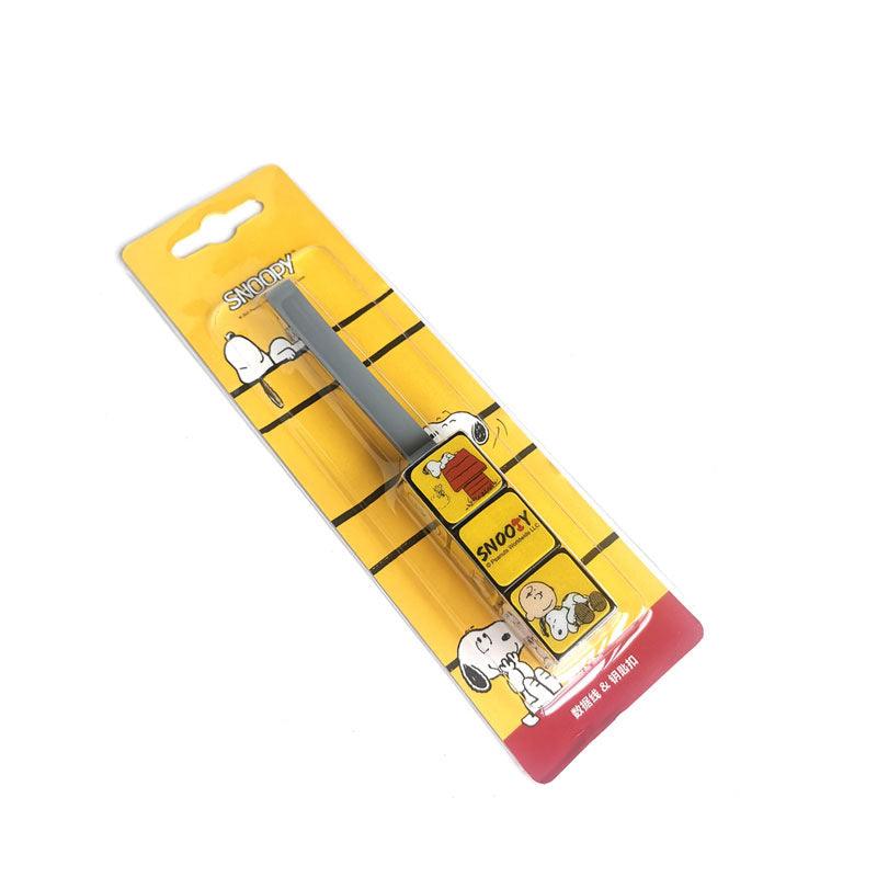 Peanuts LLC - Snoopy Rubik's Cube Universal Charging Cord Cable Key Chain - inshobby.com