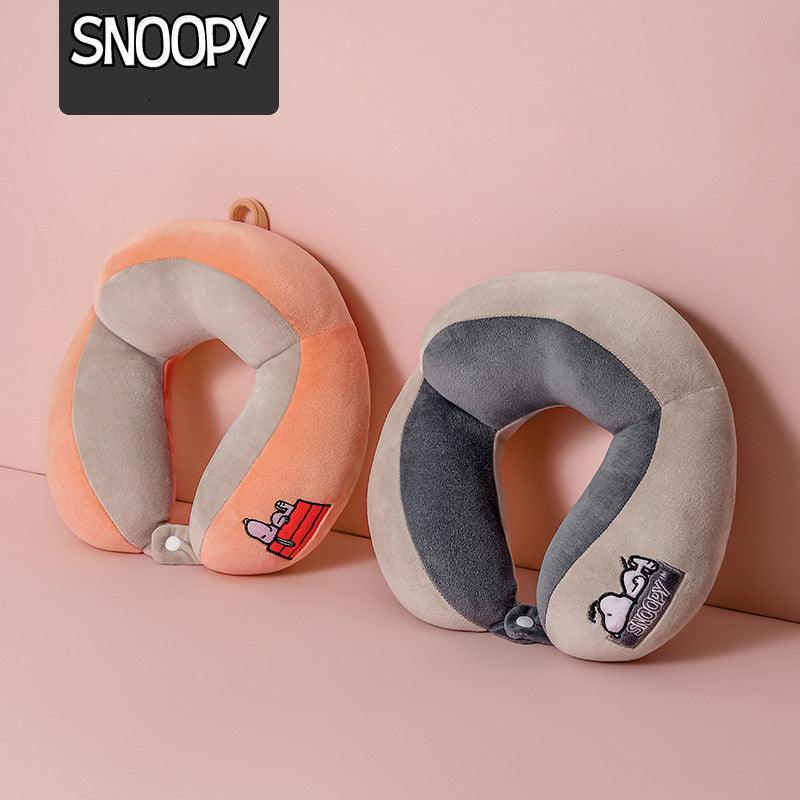 Peanuts LLC - Snoopy Traveling U-Shape Neck Cushion Pillow - inshobby.com