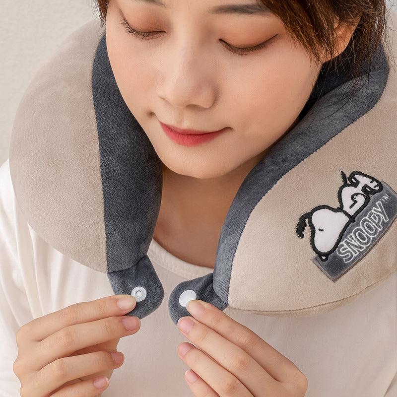 Peanuts LLC - Snoopy Traveling U-Shape Neck Cushion Pillow - inshobby.com