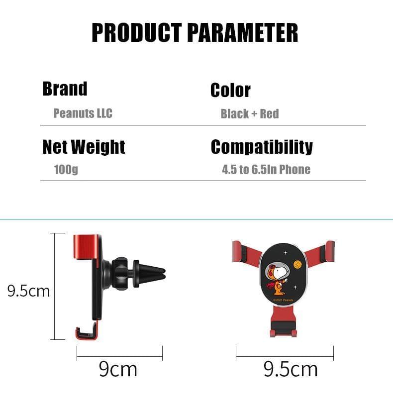 Peanuts LLC - Snoopy Universal Car Mount Phone Holder 2021 - inshobby.com