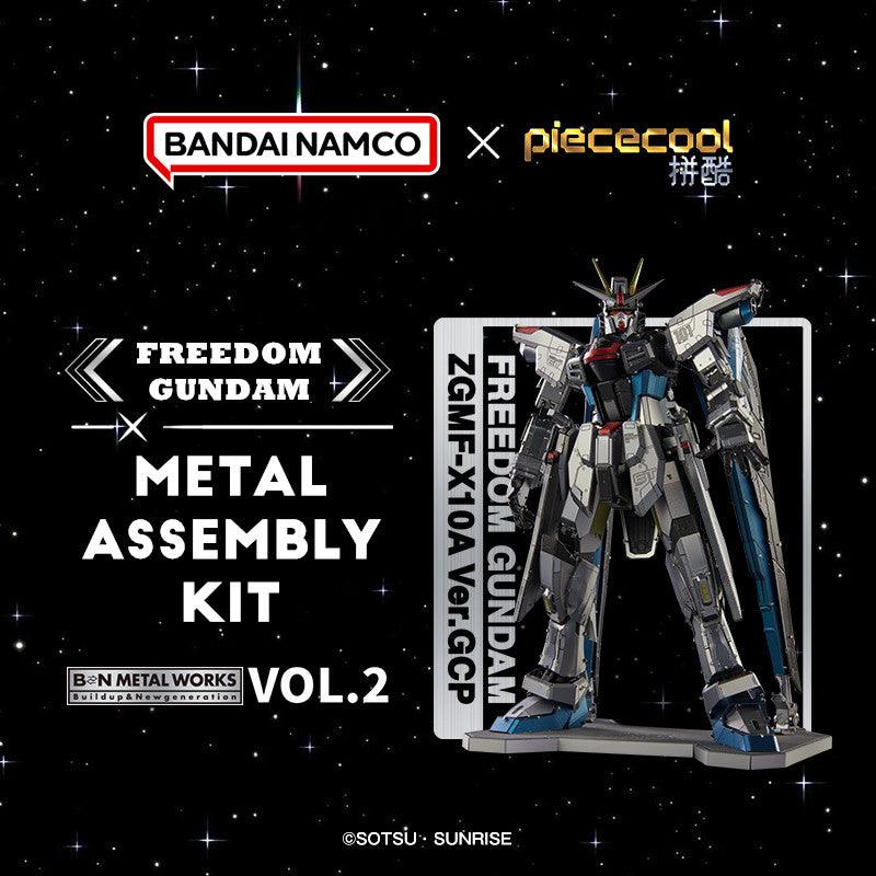 Piececool - BN Metal Works Freedom Gundam GCP Metal Assembly Kit - inshobby.com