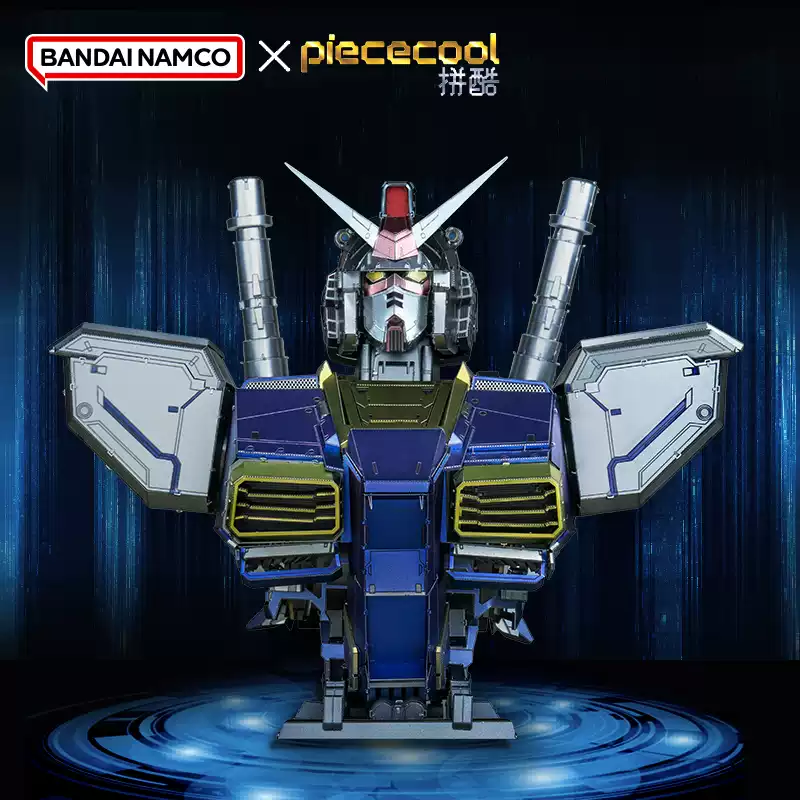 BN Metal Works RX-78-2 Gundam Bust Statue Metal Assembly Kit