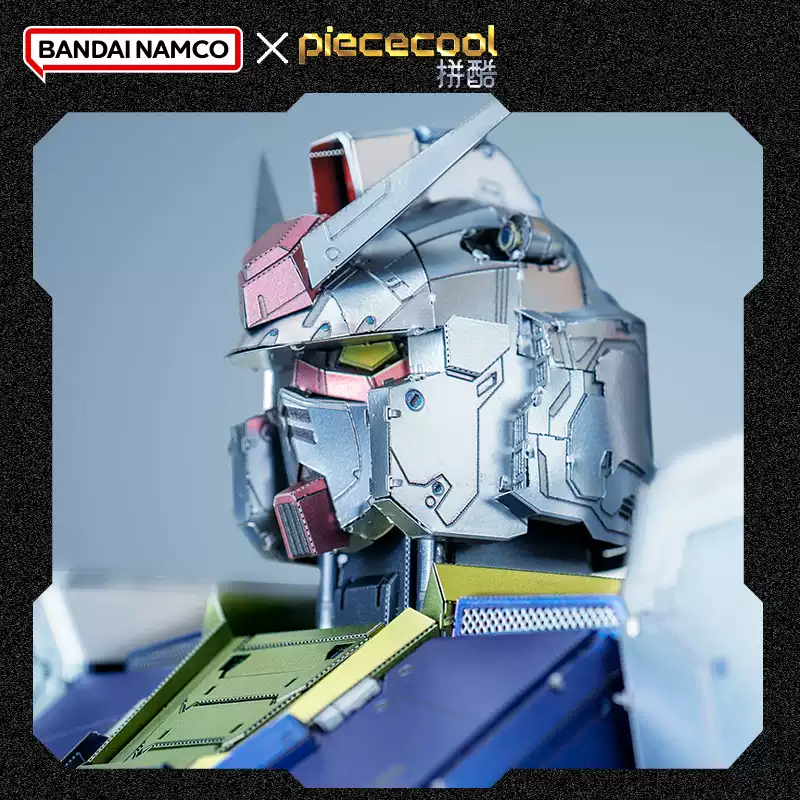 Piececool - BN Metal Works RX-78-2 Gundam Bust Statue Metal Assembly Kit - inshobby.com