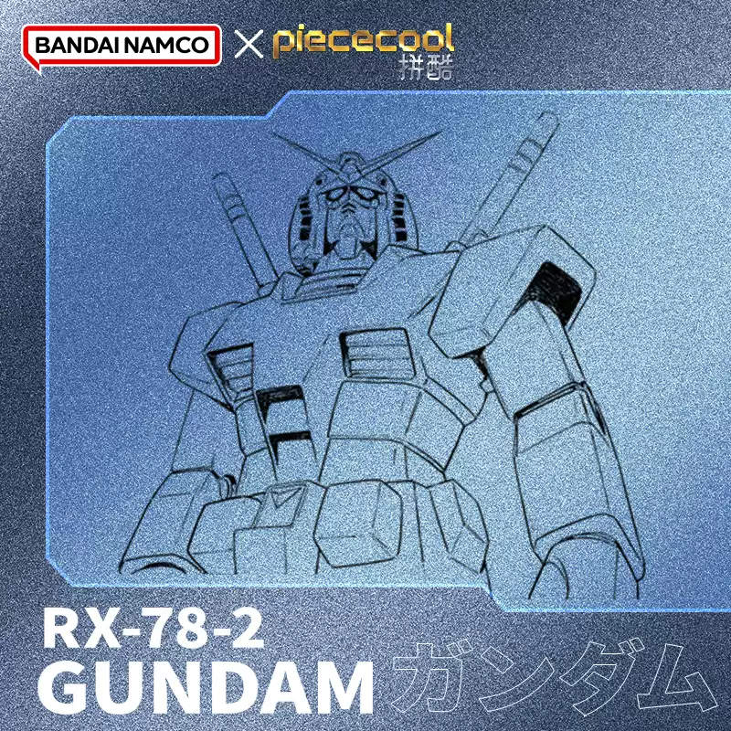BN Metal Works RX-78-2 Gundam Bust Statue Metal Assembly Kit